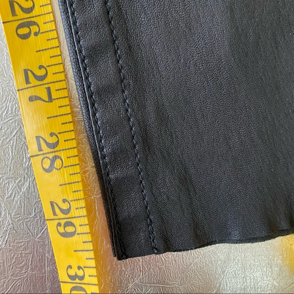 True Religion Vintage Real Leather Jeans Sz 25 - Picture 10 of 16